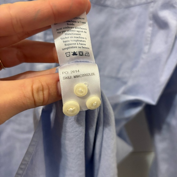 Faherty Mens Blue Button Down - Picture 4 of 8